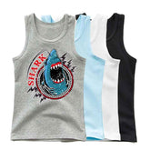 🦈 Cool Shark Power! Boys’ Summer Tank That Roars with Style - ThiGui